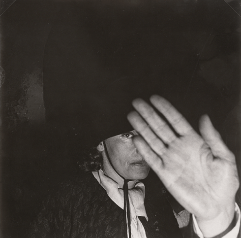 Georges Dudognon: Greta Garbo in the Club St. Germain, Paris ca. 1950s